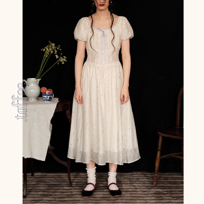 星のささやきシアーワンピース《Z01052》