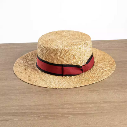 【10color】リボンカンカン帽 X1-006