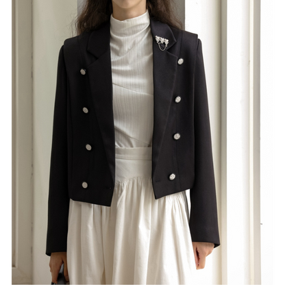 【2color】アシンメトリーカットデザイントップロングトップス X-423