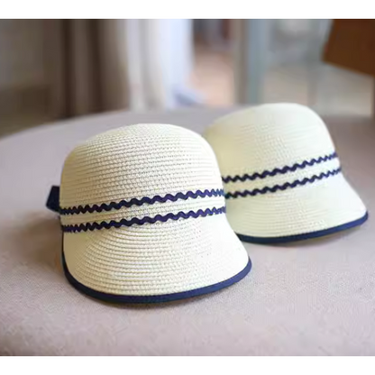 ウェーブエンブロイダリーフレッシュドームハット W-203