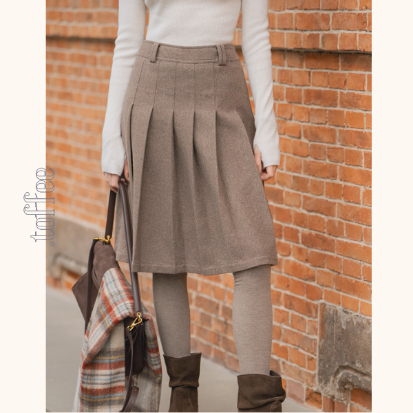 【2color】静寂に揺れるプリーツの余韻《Z01172》