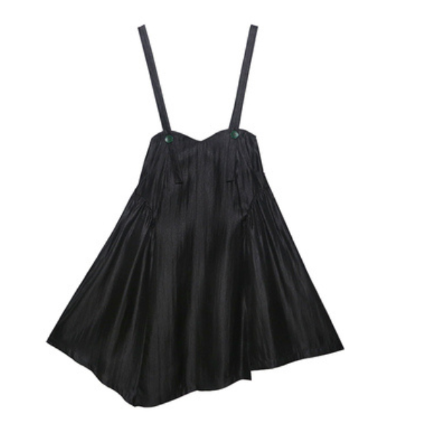 【2color】Vカットストラップワンピース X-185