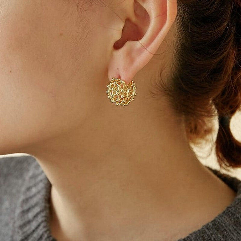 幾何学オブジェのピアス  ac0010