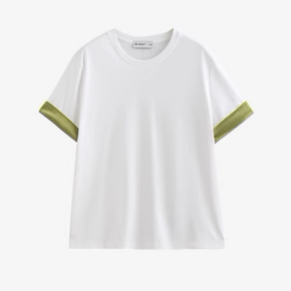 【3color】ボックスシルエットクルーネックTシャツ《Z00925》