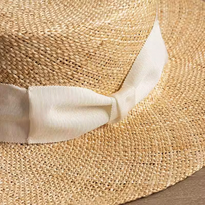 【10color】リボンカンカン帽 X1-006