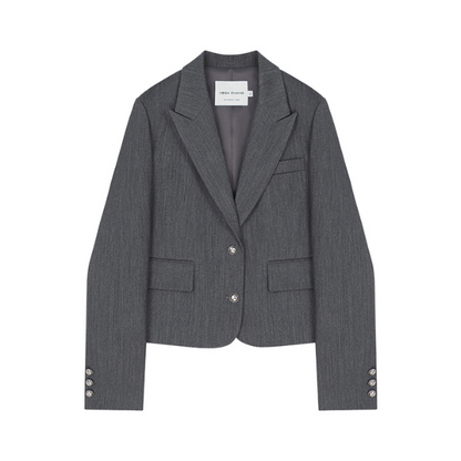 ショートスーツジャケット＆ミドル丈プリーツスカートのセットアップ Z00134