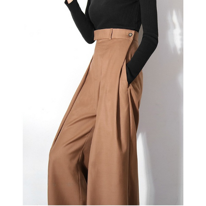 ダブルタックワイドパンツ X-062