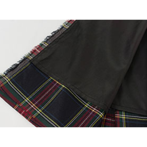 スコットランドチェックスカート　X-341