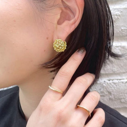 幾何学オブジェのピアス  ac0010