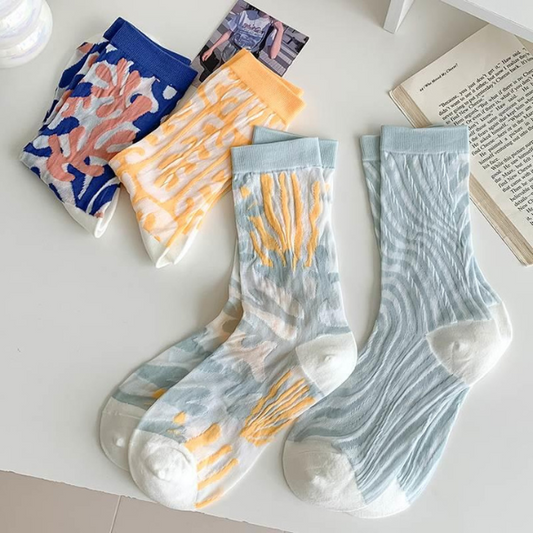 マリンテイストソックス4足セット Z00125