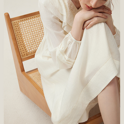 【２COLOR】フロントフリルVネックワンピース Z00093