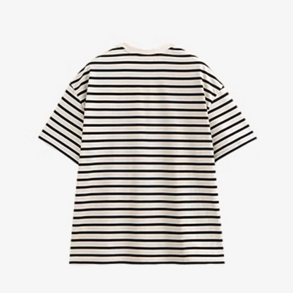 【3pattern】フラワーパッチワークオーバーサイズTシャツ《Z00935》