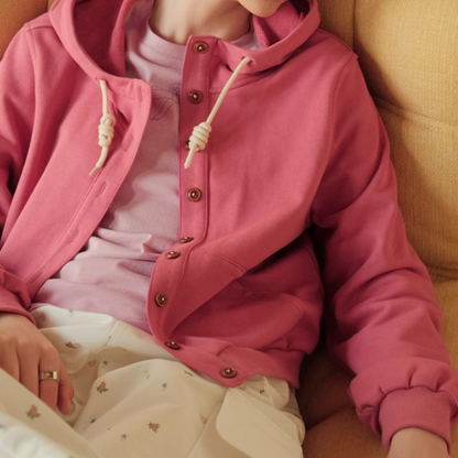 【2color】ルーズスウェットパーカー Z00076