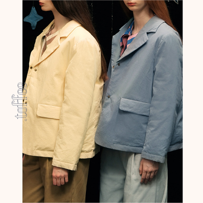 ストライプライニングテーラードジャケット　《Z00756》