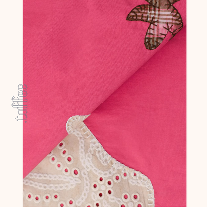 【2color】遊び心アップリケ刺繍スカート《Z01074》