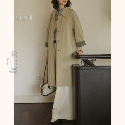 しわ加工入りヴィンテージミドル丈ジャケット　Z00533