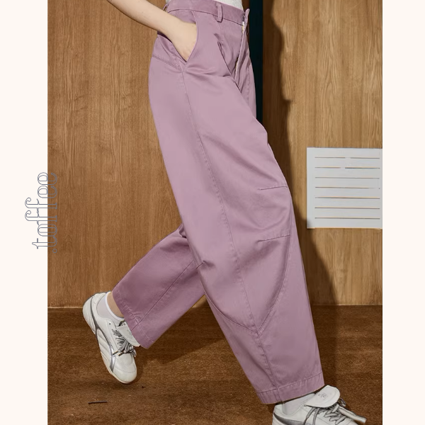 ハイウエストカジュアルワイドパンツ《Z01017》