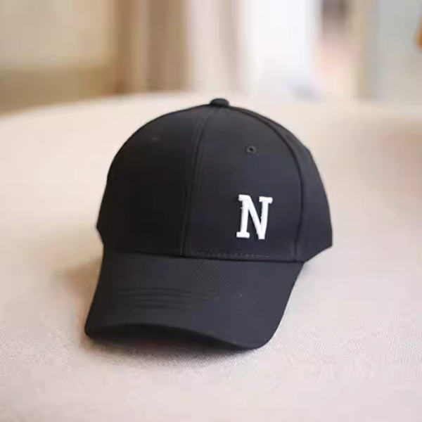 【4color】ワンポイントベースボールキャップ W-205