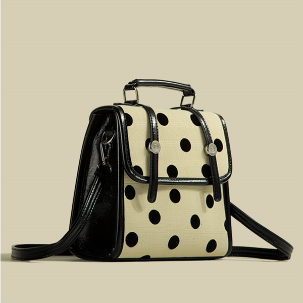 【3color】ポルカドット2way スモールバッグ　Z00484