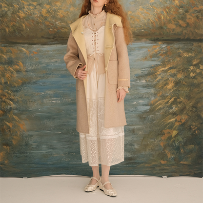 シアーレースミモレ丈スカート　《Z00619》