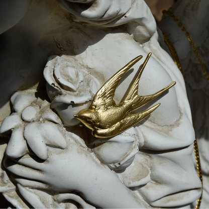 つばめブローチ X-093