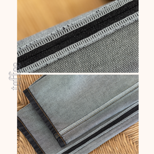 コットンストレッチストレートデニムパンツ　《Z00647》