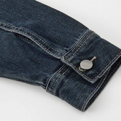 スラッシュボタンデニムジャケット X-226