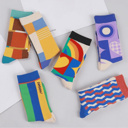 ポップアートソックス6Pセット X-332