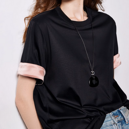 【3color】ボックスシルエットクルーネックTシャツ《Z00925》