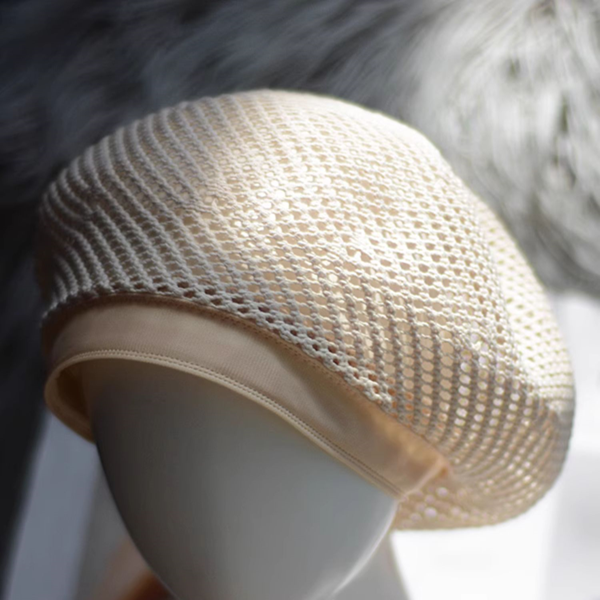 【2color】メッシュベレー帽　Z00399