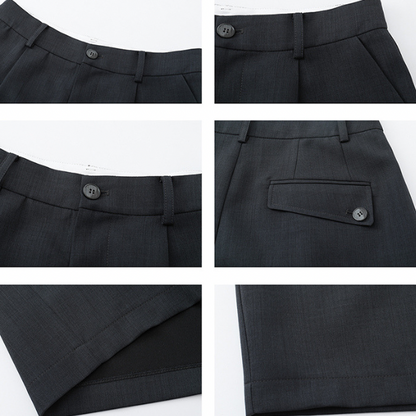 ブラックハーフパンツ X-289