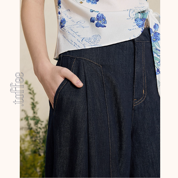 星降る夜の宴のストレートジーンズ《Z01058》