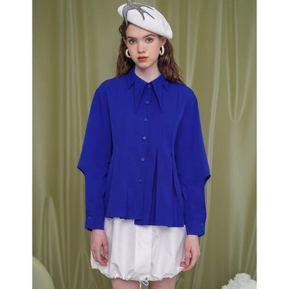 【4color】スワローカラーブラウス C0039