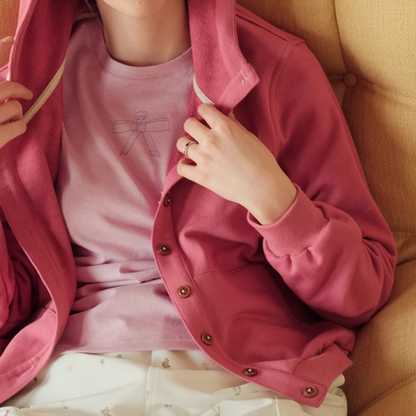 【2color】ルーズスウェットパーカー Z00076