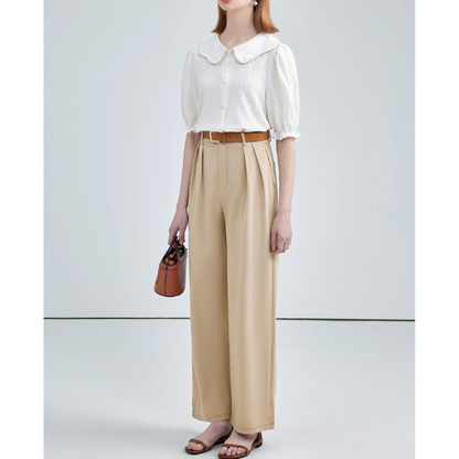 ハイウエストストレートパンツ X-249