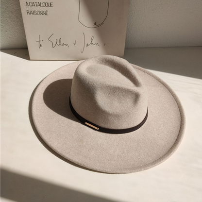 ベルト付きウールジャズハット Z00062