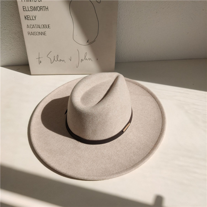 ベルト付きウールジャズハット Z00062