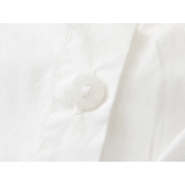 【２color】フェイクツーピースレイヤード調シャツ　AU-201