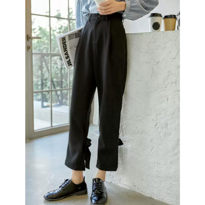 ハイウエストリボンパンツ X-054