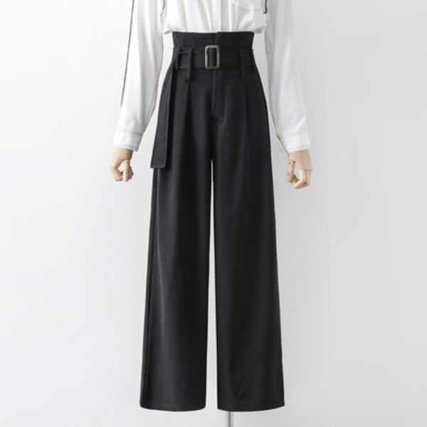 【２color】ドレープワイドパンツ AU-377