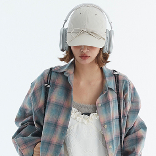 【2color】フロントリボンベースボールキャップ Z00133