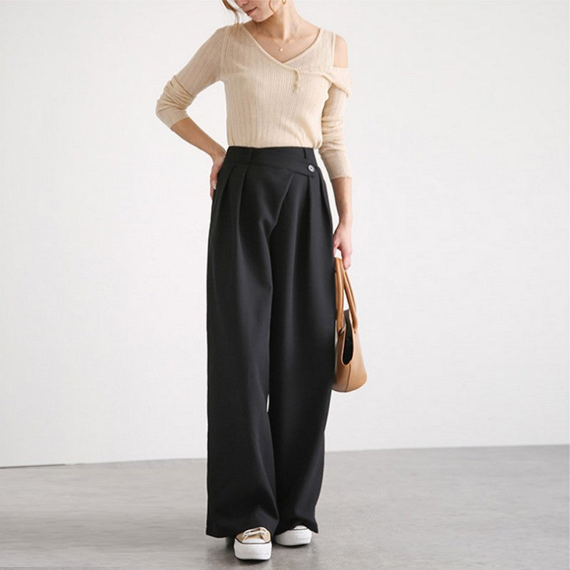 ウエストデザインパンツ