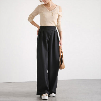 ウエストデザインパンツ