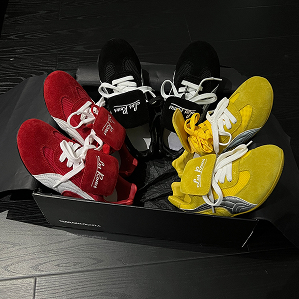 【3color】【2pattern】レースアッププラットフォームシューズ　Z00482