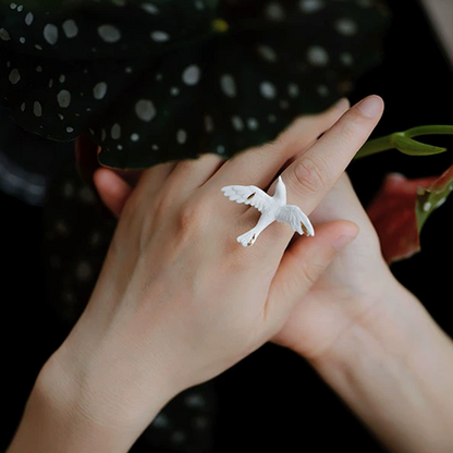 ホワイトバードリング　Z00593