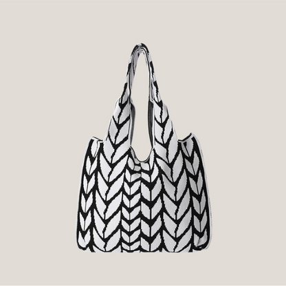 【3color】ボタニカルショルダートートバッグ Z00004