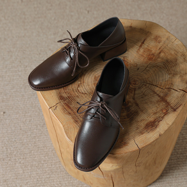 【２color】ポインテッドトゥミドルローファー w-148