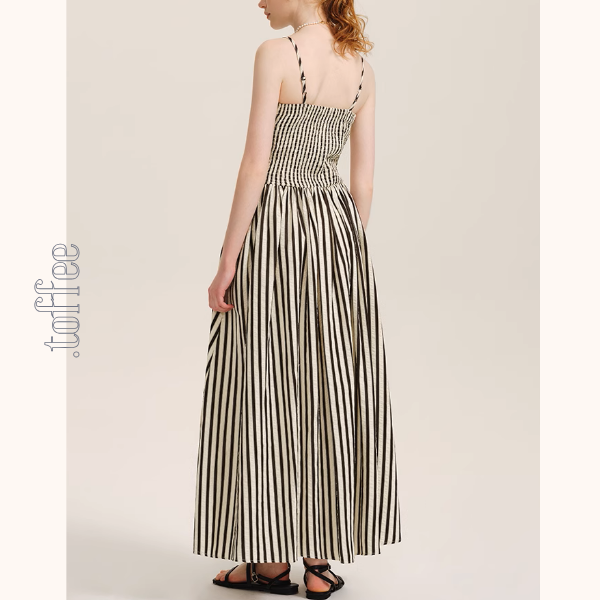 【2pattsrn】ウエストマークAラインマキシワンピース《Z00960》