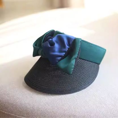 【3color】ビッグリボンサンバイザー X-151