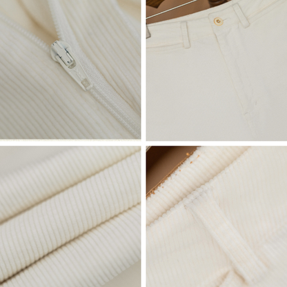 【2color】コーデュロイストレートカジュアルパンツ Z00013